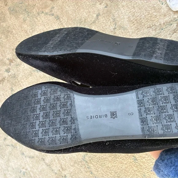 Birdies The Starling in Black Suede Loafers 8 - Picture 12 of 16